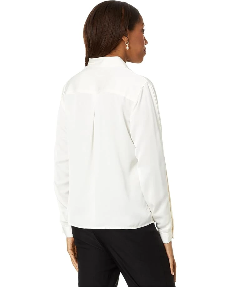 NIC+ZOE Satin Chiffon Shirt | Shirts & Tops 4 NIC+ZOE Satin Chiffon Shirt | Shirts & Tops - Image 2