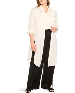 NIC+ZOE Plus Size Statement Shirt | Shirts & Tops -Clothing Fancy Shop 61GW6aXhKAL. AC SR736920