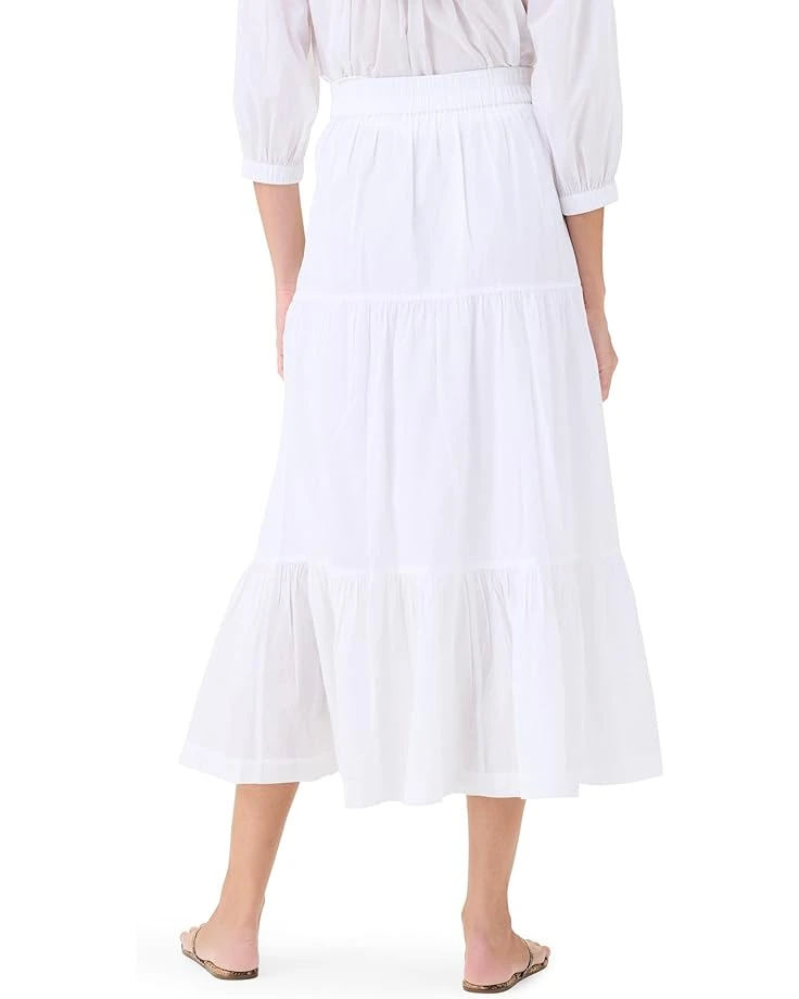 NIC+ZOE Cotton Tiered Skirt | Skirts 4 NIC+ZOE Cotton Tiered Skirt | Skirts - Image 2