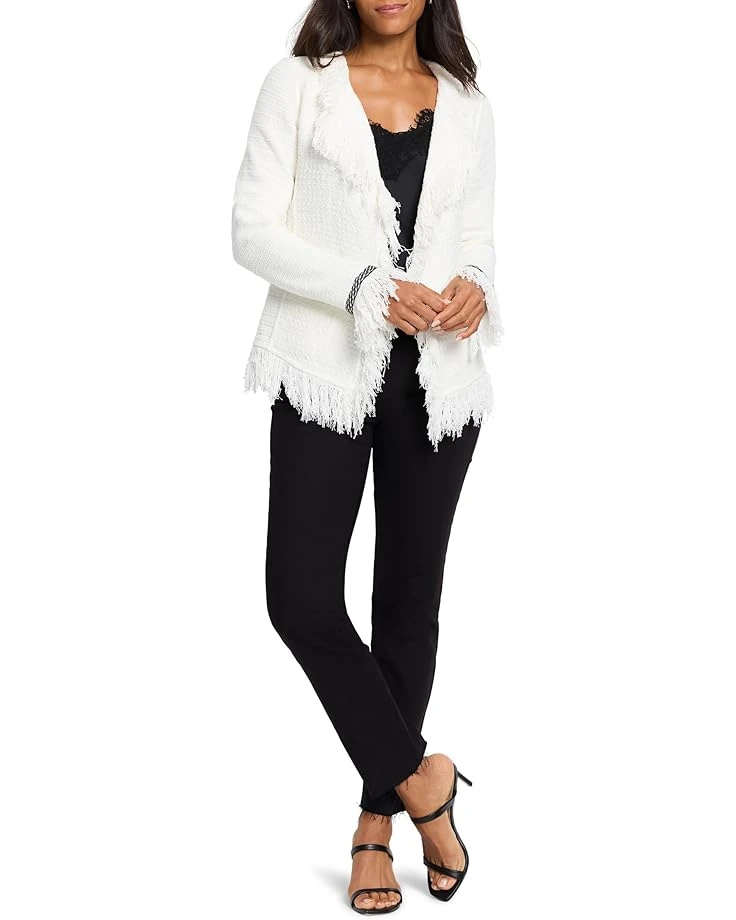 NIC+ZOE Statement Fringe Mix Knit Jacket | Coats & Outerwear 5 NIC+ZOE Statement Fringe Mix Knit Jacket | Coats & Outerwear - Image 3