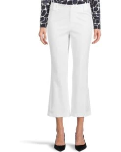 NIC+ZOE Petite 28' Plaza Demi Boot Cotton Bi-stretch Pant | Pants -Clothing Fancy Shop 61Q4pKzyvdL. AC SR736920