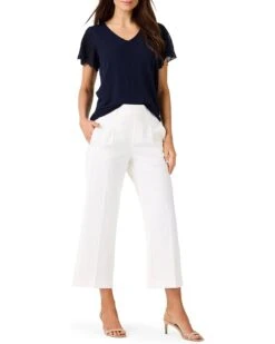 NIC+ZOE Pointelle Sleeve Sweater | Sweaters 9 NIC+ZOE Pointelle Sleeve Sweater | Sweaters -Clothing Fancy Shop 61R7zPhmzVL. AC SR736920