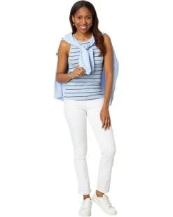 NIC+ZOE Wide Stripe Rib Knit High Neck Tank | Shirts & Tops -Clothing Fancy Shop 61Zyc6X1KAL. AC SR736920