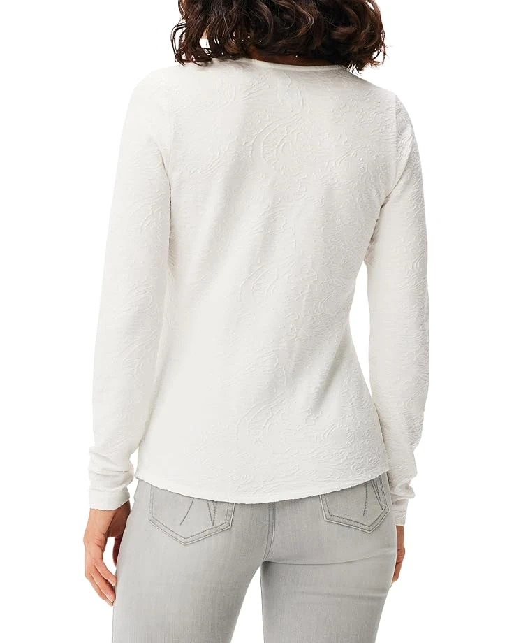 NIC+ZOE Twist Front Lace Knit Top | Shirts & Tops 4 NIC+ZOE Twist Front Lace Knit Top | Shirts & Tops - Image 2