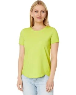 NIC+ZOE Short Sleeve Shirt Tail Crew Tee | Shirts & Tops -Clothing Fancy Shop 711c5ZxOCSL. AC SR736920