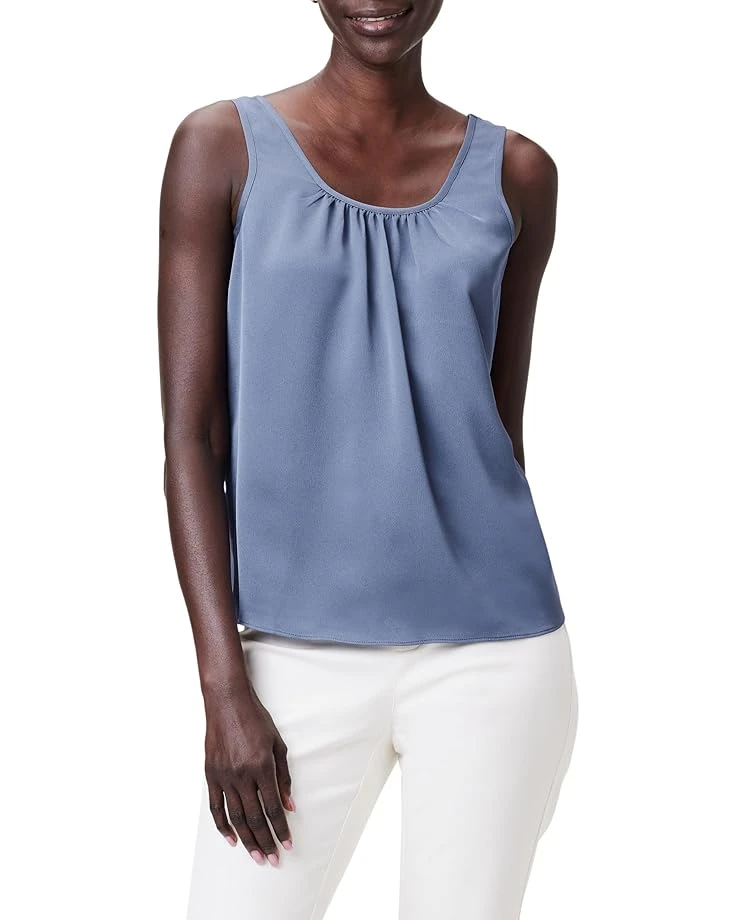 NIC+ZOE Satin Chiffon Scoop Tank | Shirts & Tops 3 NIC+ZOE Satin Chiffon Scoop Tank | Shirts & Tops