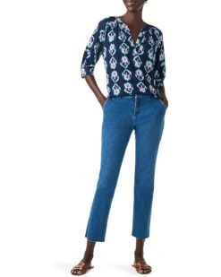 NIC+ZOE Ocean Batik Top | Shirts & Tops -Clothing Fancy Shop 71BbZC6G4tL. AC SR736920