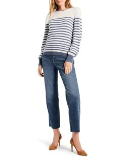 NIC+ZOE Striped Femme Sleeve Sweater | Sweaters -Clothing Fancy Shop 71Cc6WI6rUL. AC SR736920