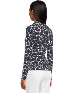 NIC+ZOE Geo Pebble Wrap Top | Shirts & Tops -Clothing Fancy Shop 71GY74fOnCL. AC SR736920