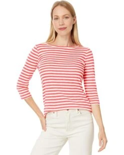 NIC+ZOE 3/4 Sleeve Stripe Boat Tee | Shirts & Tops -Clothing Fancy Shop 71KuVax9GbL. AC SR736920