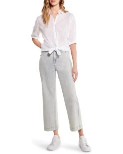 NIC+ZOE Mid-Rise Wide Leg Crop Jeans -Clothing Fancy Shop 71Q1JbxIh1L. AC SR736920