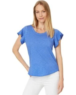 NIC+ZOE Flutter Short Sleeve Tee | Shirts & Tops -Clothing Fancy Shop 71Ve4zoYCLL. AC SR736920