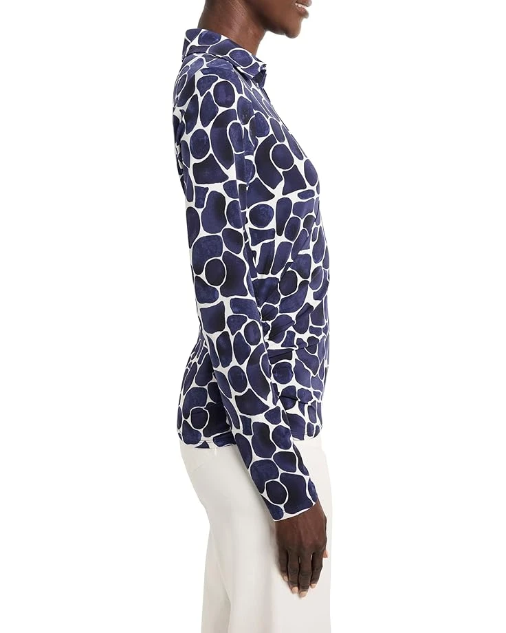 NIC+ZOE Petite Geo Pebble Wrap Top | Shirts & Tops 5 NIC+ZOE Petite Geo Pebble Wrap Top | Shirts & Tops - Image 3