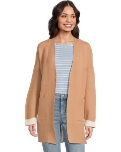 NIC+ZOE Sunset Breeze Reversible Knit Jacket | Coats & Outerwear