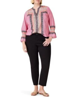 NIC+ZOE Plus Spotty Stripes Top | Shirts & Tops -Clothing Fancy Shop 71cc1KS7ATL. AC SR736920