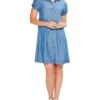NIC+ZOE Drapey Denim Shirtdress | Dresses -Clothing Fancy Shop 71ccX2MeOvL. AC SR736920