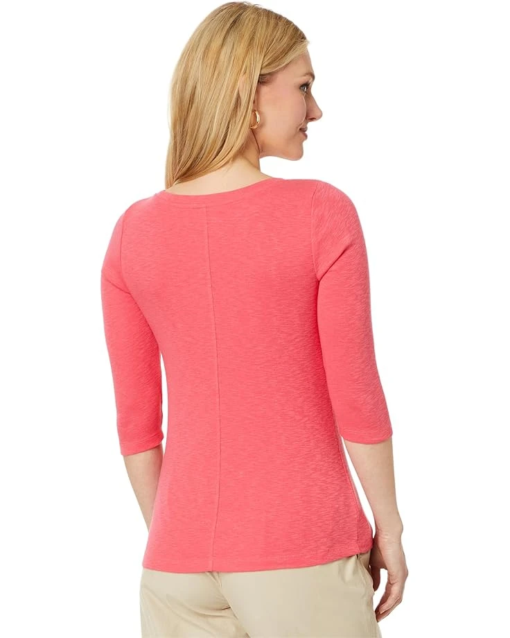 NIC+ZOE 3/4 Sleeve Boat Tee | Shirts & Tops 4 NIC+ZOE 3/4 Sleeve Boat Tee | Shirts & Tops - Image 2