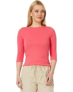 NIC+ZOE 3/4 Sleeve Boat Tee | Shirts & Tops