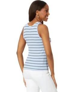 NIC+ZOE Wide Stripe Rib Knit High Neck Tank | Shirts & Tops -Clothing Fancy Shop 71ke6MYD9RL. AC SR736920