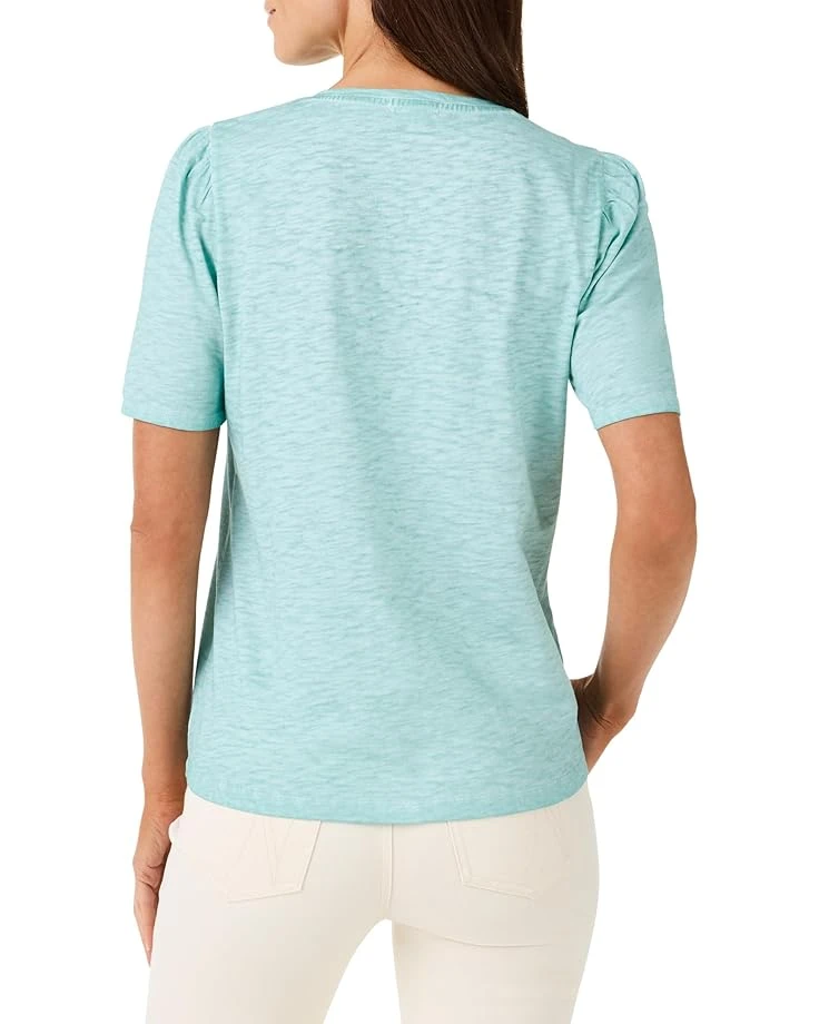 NIC+ZOE Short Sleeve Split Neck Tee | Shirts & Tops 5 NIC+ZOE Short Sleeve Split Neck Tee | Shirts & Tops - Image 3