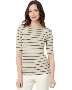 NIC+ZOE Wide Stripe Rib Knit Boatneck Tee | Shirts & Tops 13 NIC+ZOE Wide Stripe Rib Knit Boatneck Tee | Shirts & Tops -Clothing Fancy Shop 71yh3hkKlEL. AC SR736920