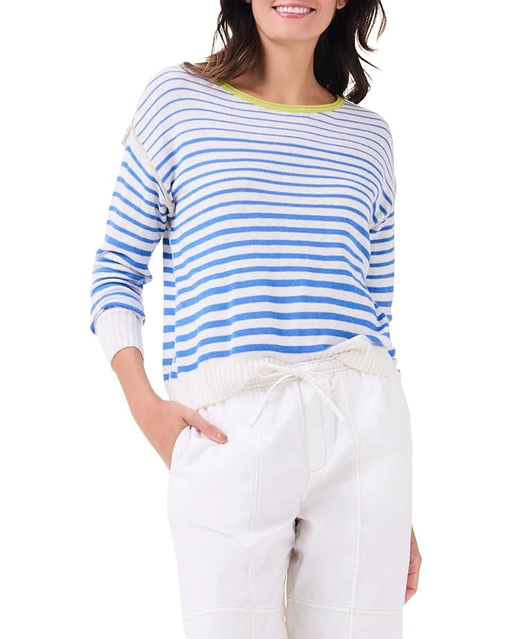 NIC+ZOE Petite Striped Up Supersoft Sweater | Sweaters 3 NIC+ZOE Petite Striped Up Supersoft Sweater | Sweaters
