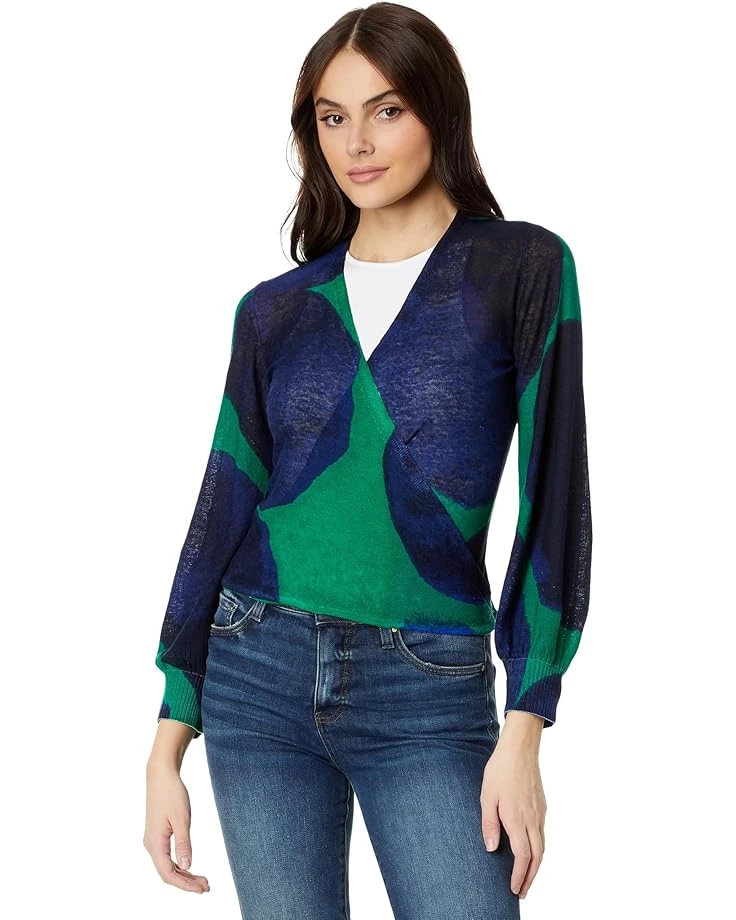 NIC+ZOE Ocean Dot 4-Way Cardy | Sweaters 3 NIC+ZOE Ocean Dot 4-Way Cardy | Sweaters