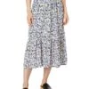NIC+ZOE Abstract Ikat Tiered Midi Skirt | Skirts -Clothing Fancy Shop 81CFf9x0ZOL. AC SR736920