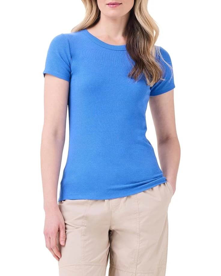 NIC+ZOE Perfect Knit Rib Short Sleeve Crew Tee | Shirts & Tops 5 NIC+ZOE Perfect Knit Rib Short Sleeve Crew Tee | Shirts & Tops - Image 3