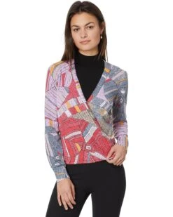 NIC+ZOE Mosaic Floral 4-Way Cardigan | Sweaters