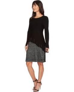 NIC+ZOE Petite Ruffled Up Dress | Dresses -Clothing Fancy Shop 81LiXZW7R9L. AC SR736920 1