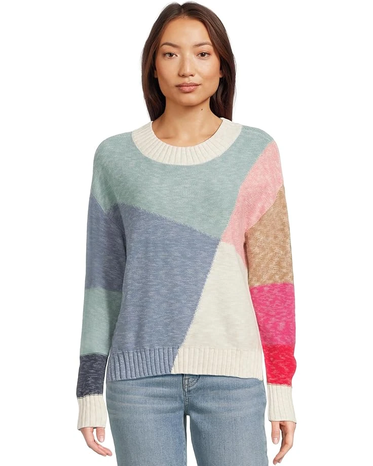 NIC+ZOE Color Crossing Sweater | Sweaters 3 NIC+ZOE Color Crossing Sweater | Sweaters