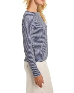 NIC+ZOE Zig Zag Blues Top | Shirts & Tops -Clothing Fancy Shop 81PJ1G77PL. AC SR736920