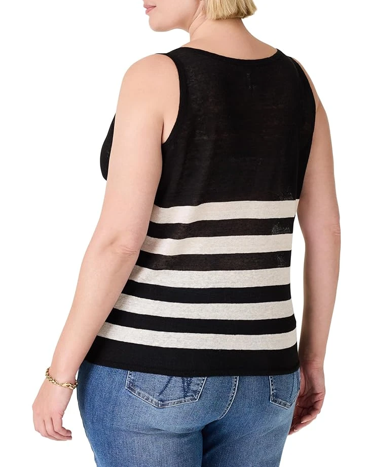 NIC+ZOE Plus Size Featherweight Striped Tank | Shirts & Tops 5 NIC+ZOE Plus Size Featherweight Striped Tank | Shirts & Tops - Image 3