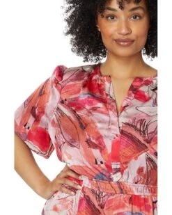 NIC+ZOE Plus Size Scribble Bouquet Daydream Dress | Dresses -Clothing Fancy Shop 81VgmjcIEFL. AC SR736920