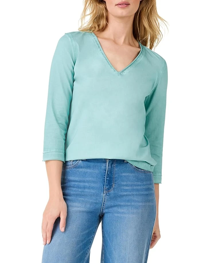 NIC+ZOE 3/4 Sleeve Roll V Tee | Shirts & Tops 3 NIC+ZOE 3/4 Sleeve Roll V Tee | Shirts & Tops