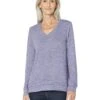 NIC+ZOE Space Dye Raw Edge Top | Shirts & Tops -Clothing Fancy Shop 81c NYCRVSL. AC SR736920