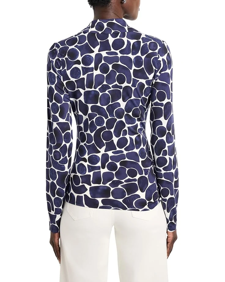 NIC+ZOE Petite Geo Pebble Wrap Top | Shirts & Tops 4 NIC+ZOE Petite Geo Pebble Wrap Top | Shirts & Tops - Image 2