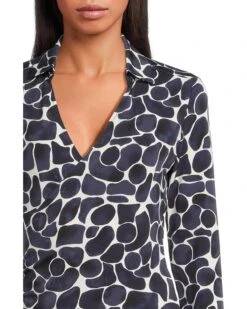 NIC+ZOE Geo Pebble Wrap Top | Shirts & Tops -Clothing Fancy Shop 81fHKreimuL. AC SR736920