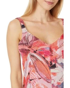 NIC+ZOE Scribble Bouquet Crepe Cami | Shirts & Tops -Clothing Fancy Shop 81h81zsIPtL. AC SR736920