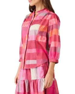 NIC+ZOE Petite Sunset Plaid Cotton Girlfriend Shirt | Dresses 8 NIC+ZOE Petite Sunset Plaid Cotton Girlfriend Shirt | Dresses -Clothing Fancy Shop 81iUJCWp99L. AC SR736920 1