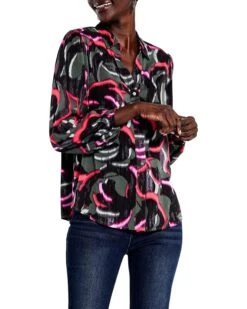 NIC+ZOE Neon Doodle Live in Shirt | Shirts & Tops