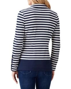 NIC+ZOE Striped City Charm Knit Blazer | Coats & Outerwear -Clothing Fancy Shop 81tyh1cd4VL. AC SR736920