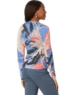 NIC+ZOE Dreamscape 4-Way Cardigan | Sweaters -Clothing Fancy Shop 81vlne3PvwL. AC SR736920