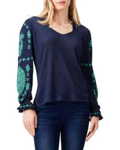 NIC+ZOE Oceanic Sweater | Sweaters