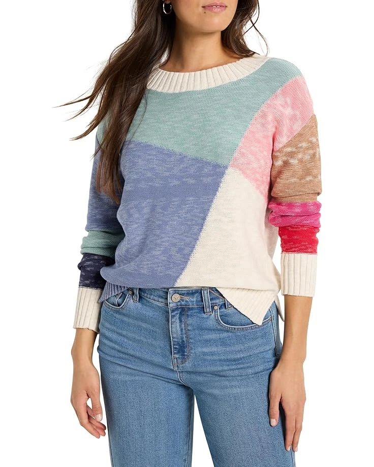 NIC+ZOE Petite Color Crossing Sweater | Sweaters 3 NIC+ZOE Petite Color Crossing Sweater | Sweaters